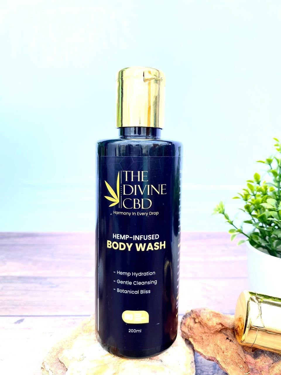 The Divine CBD- Body Wash | Invigorate Your Skin with Pure Bliss.