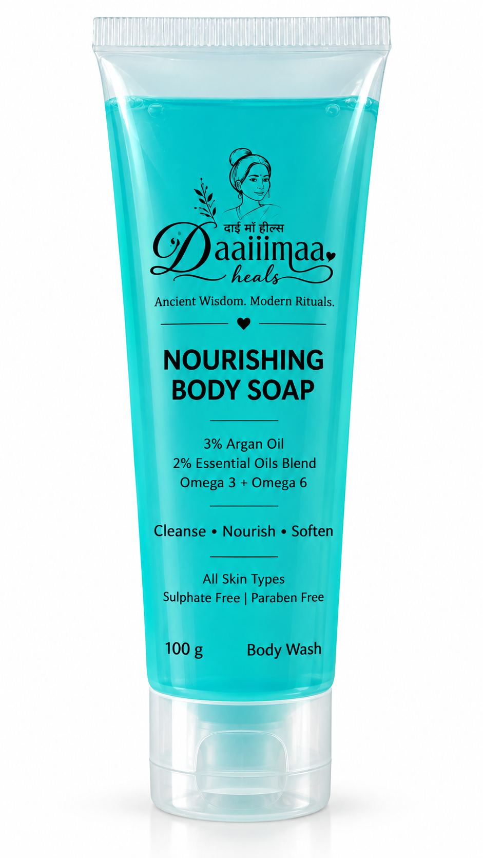 Daaiiimaa Heals Nourishing Liquid Body Soap