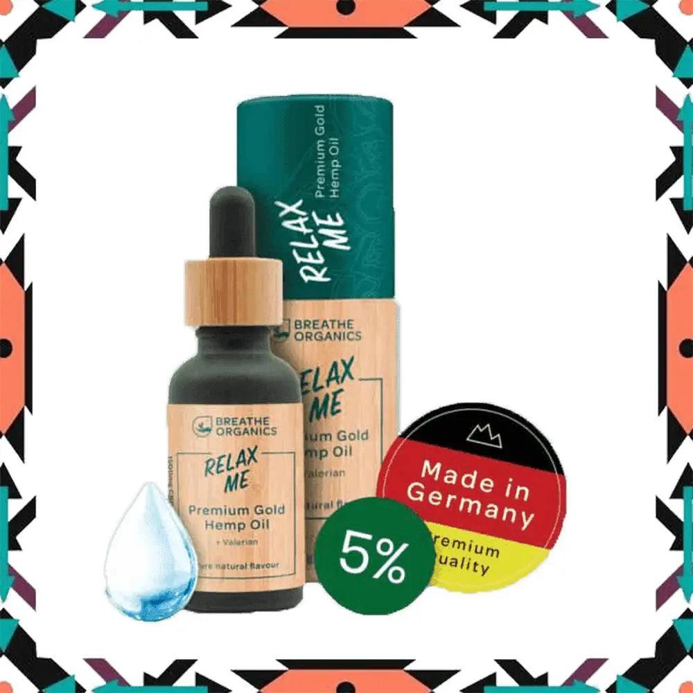 Breathe Organics 1500mg Relax me 10ml CBD Oil tincture.