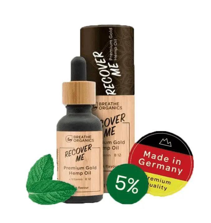 Breathe Organics 500mg CBD Oil Tincture 10ml.