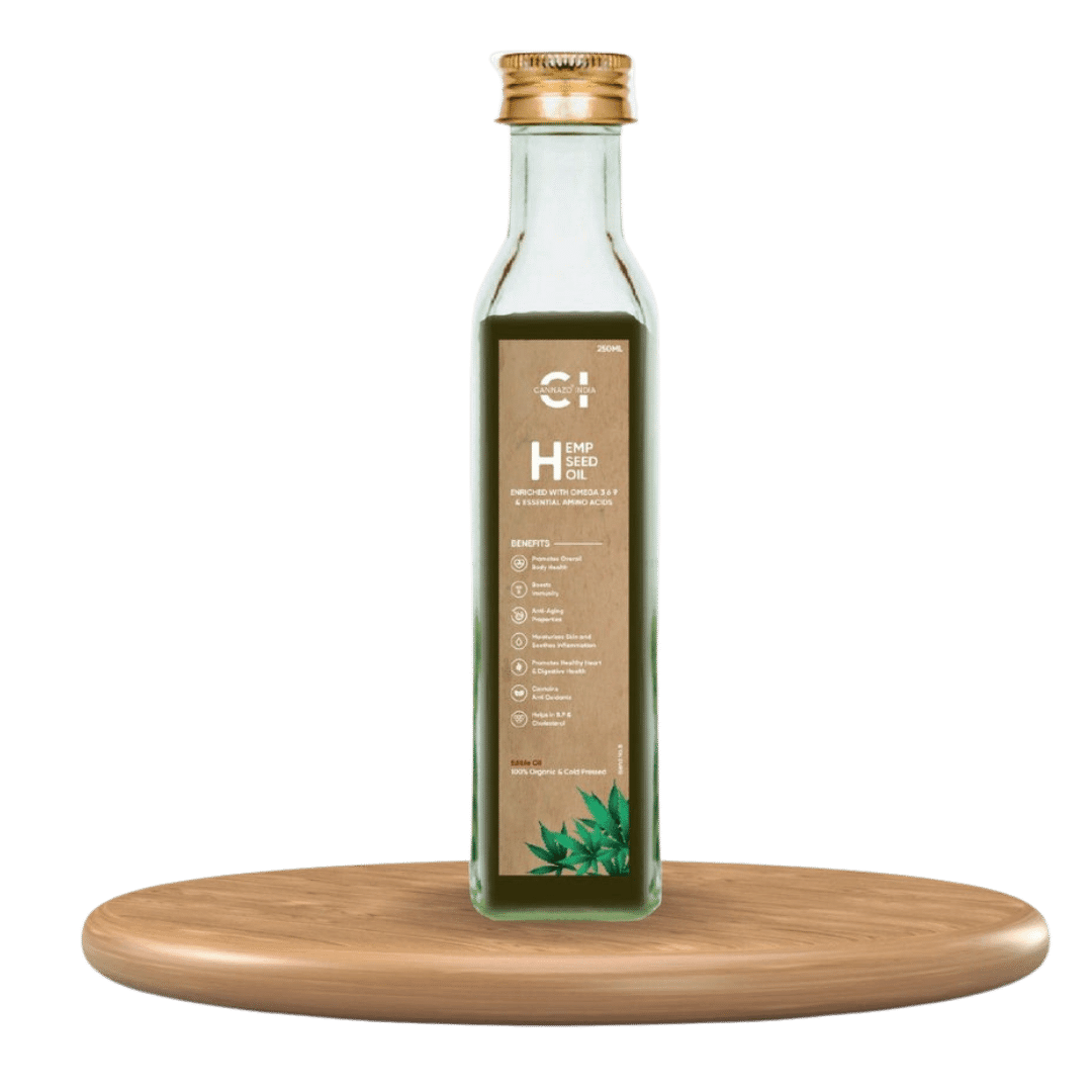 Cannazo Hemp Seed Oil (250ml / 500ml)Hemp oilHemp Seed Oil | Buy online in India | CBD Store India