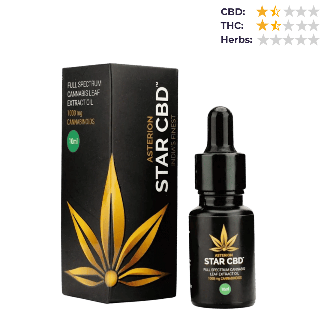 StarCBD- Full Spectrum Cannabis Leaf Extract Oil - 1000mg.