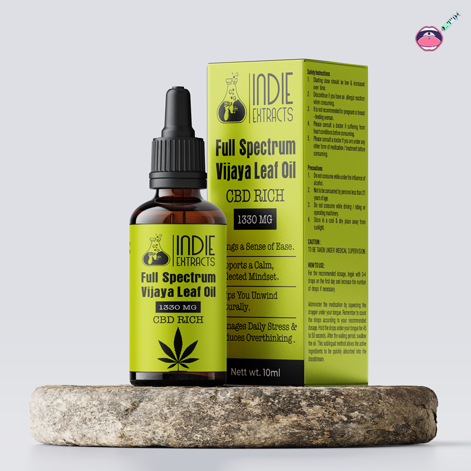 Indie Extracts - Full Spectrum Medical Cannabis Oil | CBD-Rich 1330MG.