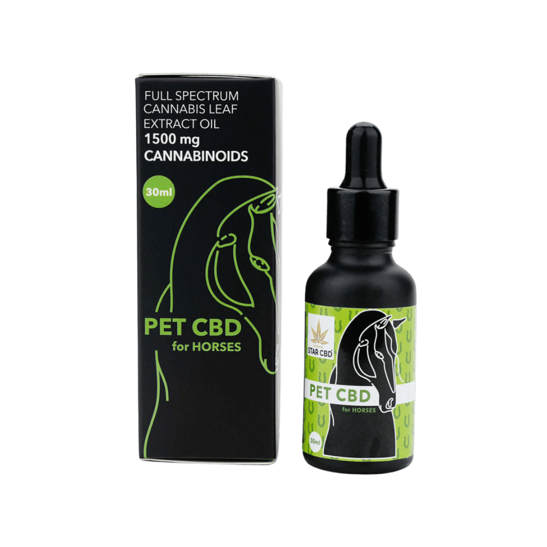 StarCBD- CBD Oil for Horses- 1500mg/30ml