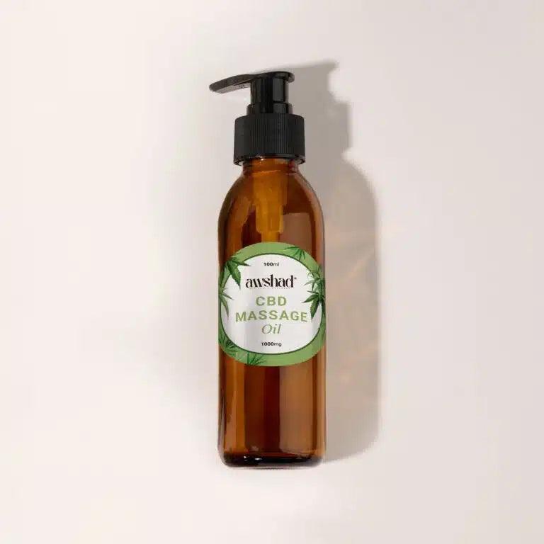 Awshad - Limited Edition CBD Massage Oil 1000mg.