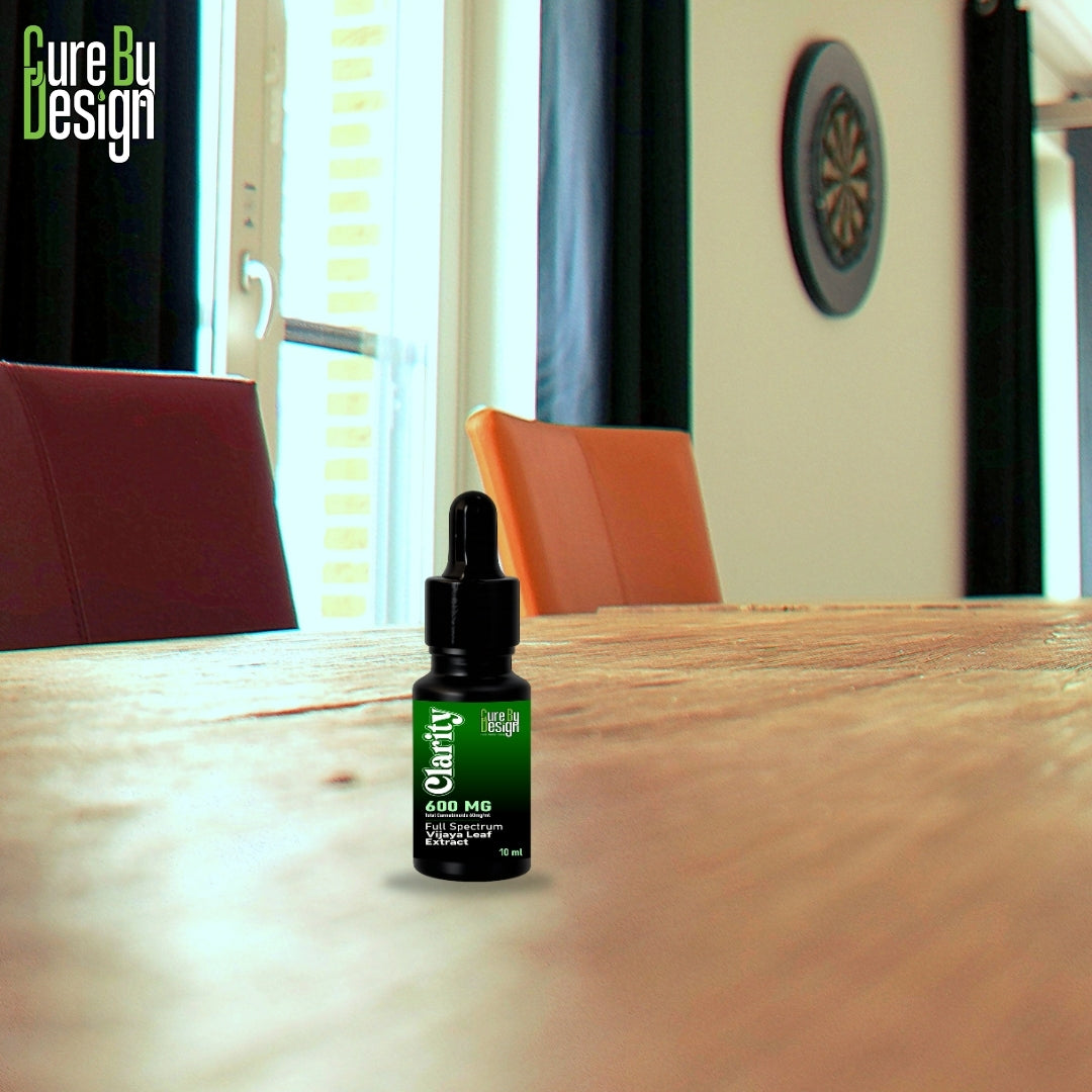 Cure By Design Clarity | CBG 2:1 Cognitive Wellness Cannabis Oil