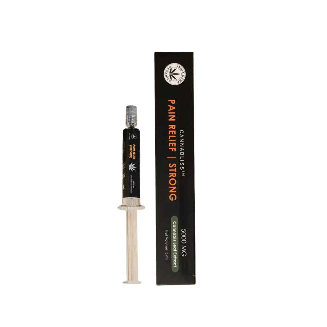 CannaBliss Pain Relief Strong – Extra-Strength THC Rich Extract - 5000 MG.