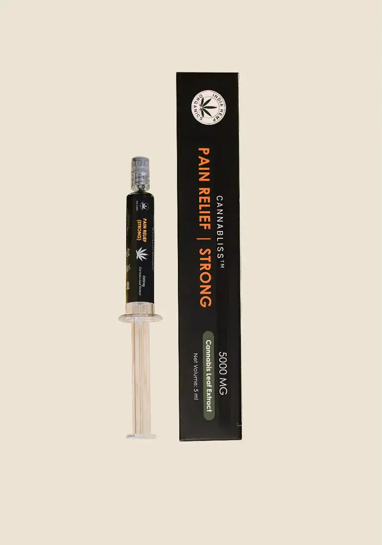 CannaBliss Pain Relief Strong – Extra-Strength THC Rich Extract - 5000 MG.