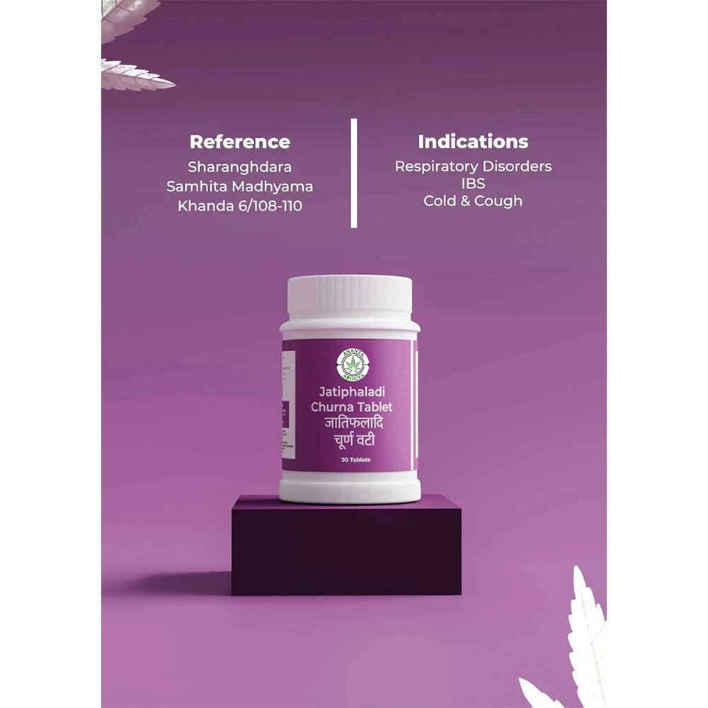 CannaEase - Jatiphaladi Churna TabletJatiphaladi Churna TabletJatiphaladi Churna Tablet - CannaEase Benefits | Cold Relief, Asthma, IBS, Cleanses Lungs