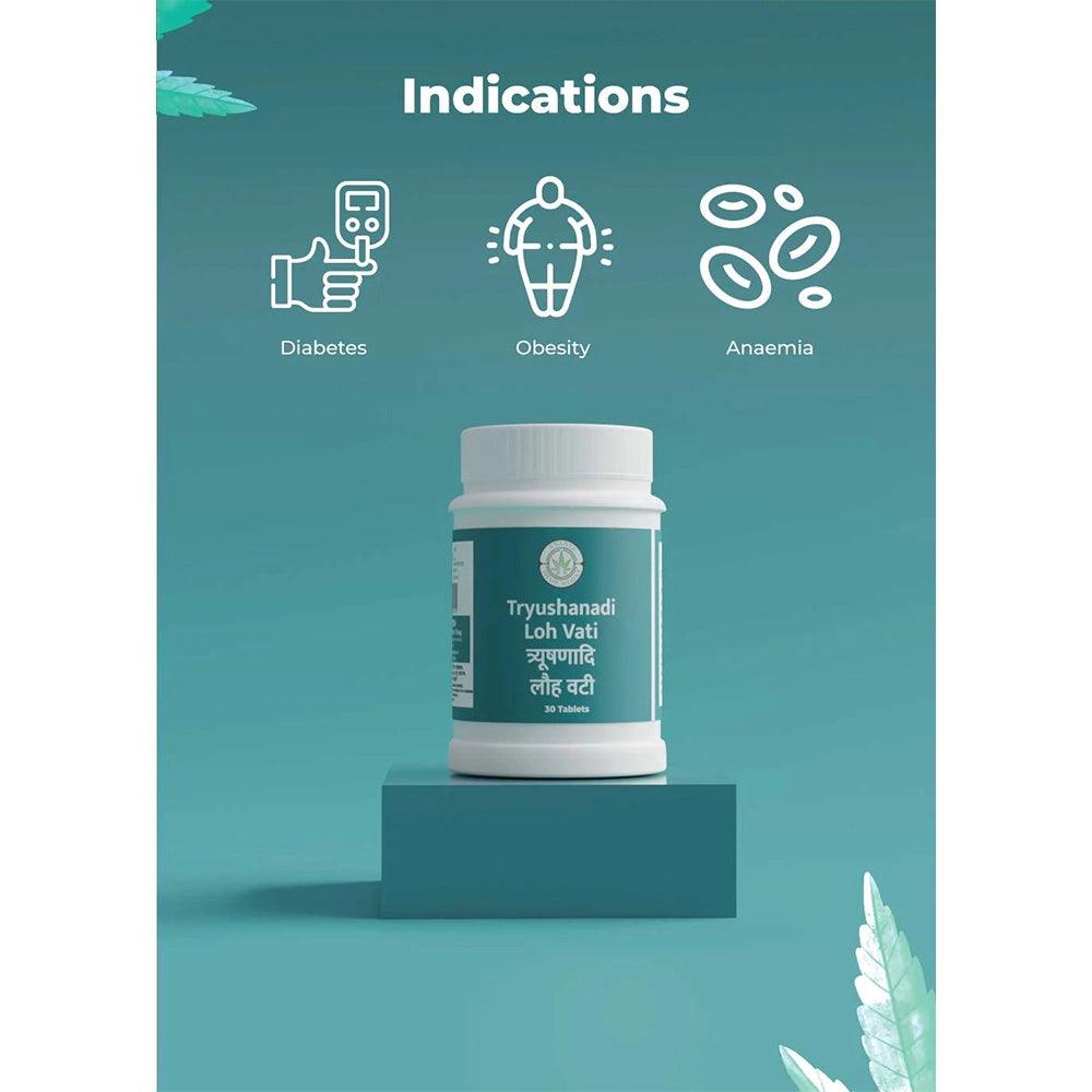 CannaEase - Tryushanadi Loh VatiVijaya VatiCannaEase Tryushanadi Loh Vati - Health Benefits | Detox, Diabetes