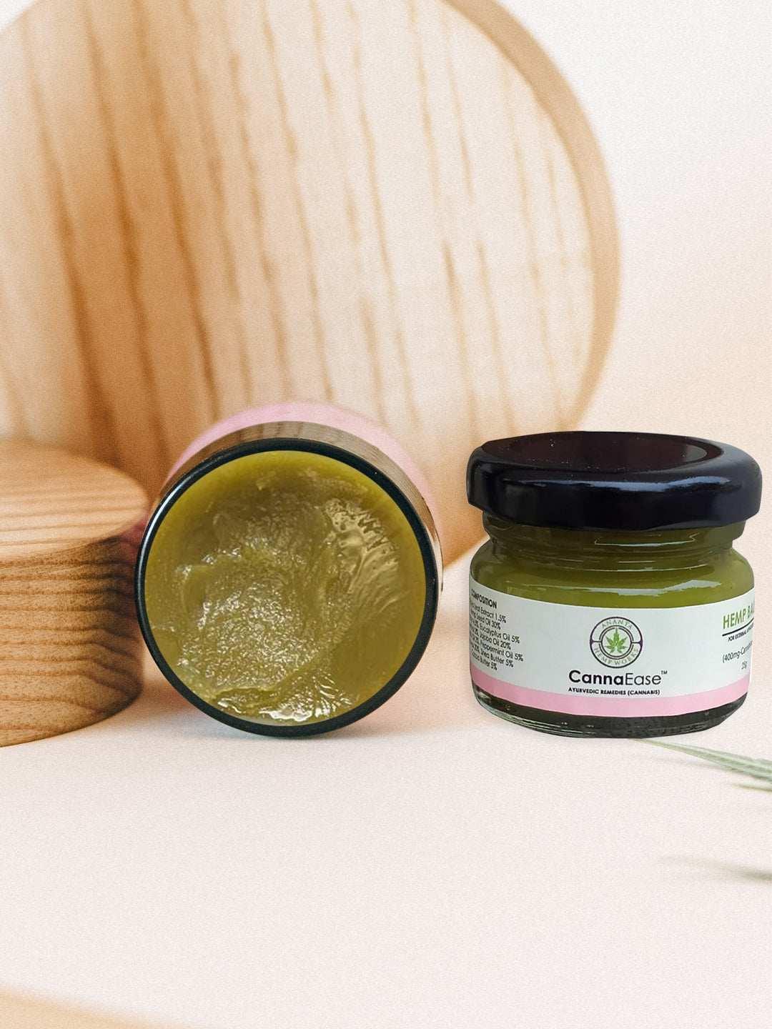 CannaEase Hemp Balm (For External Application) 25G (400MG - Cannabinoids)