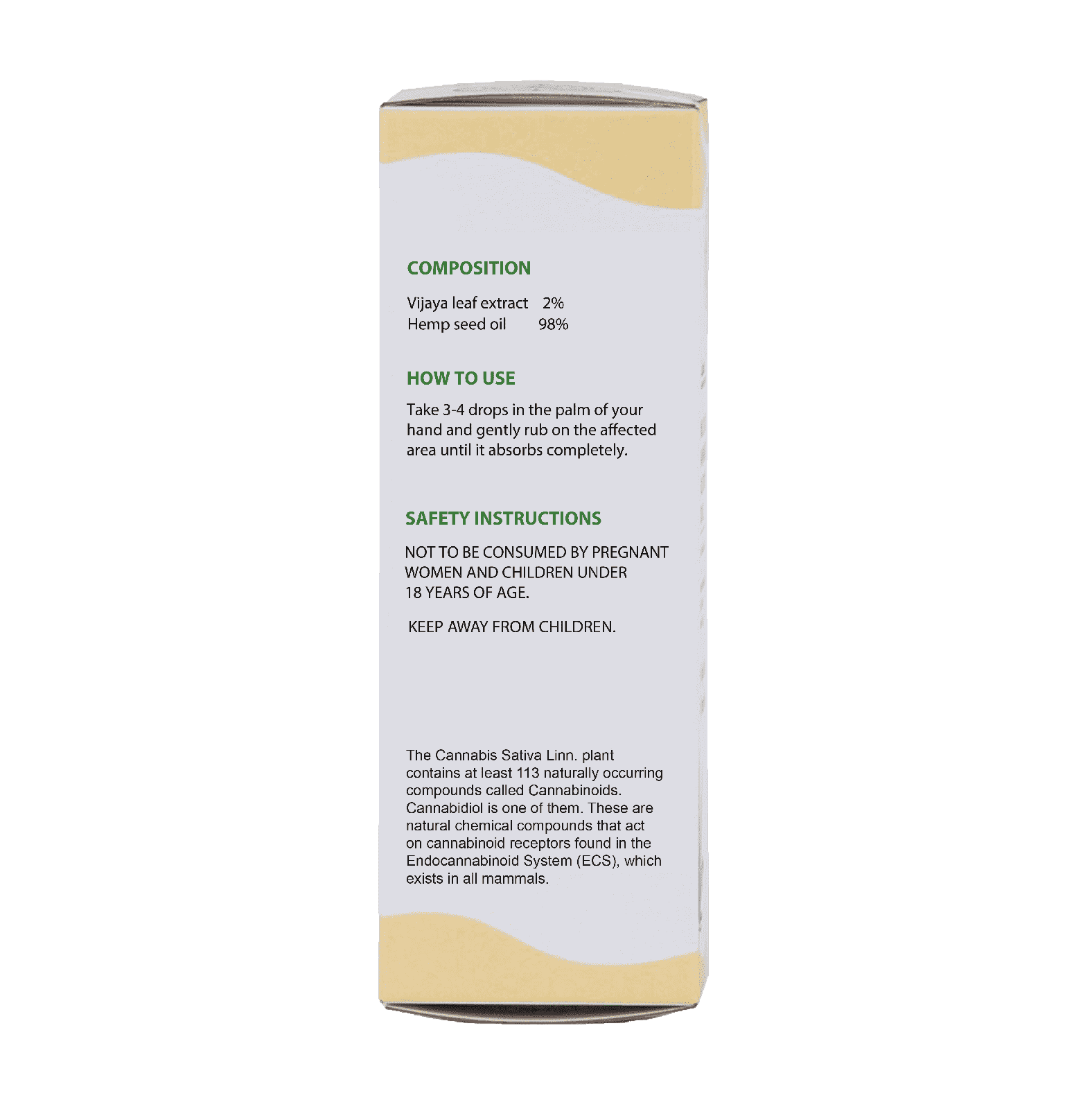 Cannaease  Muscle & Joint Pain Management Oil – Vijaya Leaf Extract | 100ml | Ayurvedic Relief Formula