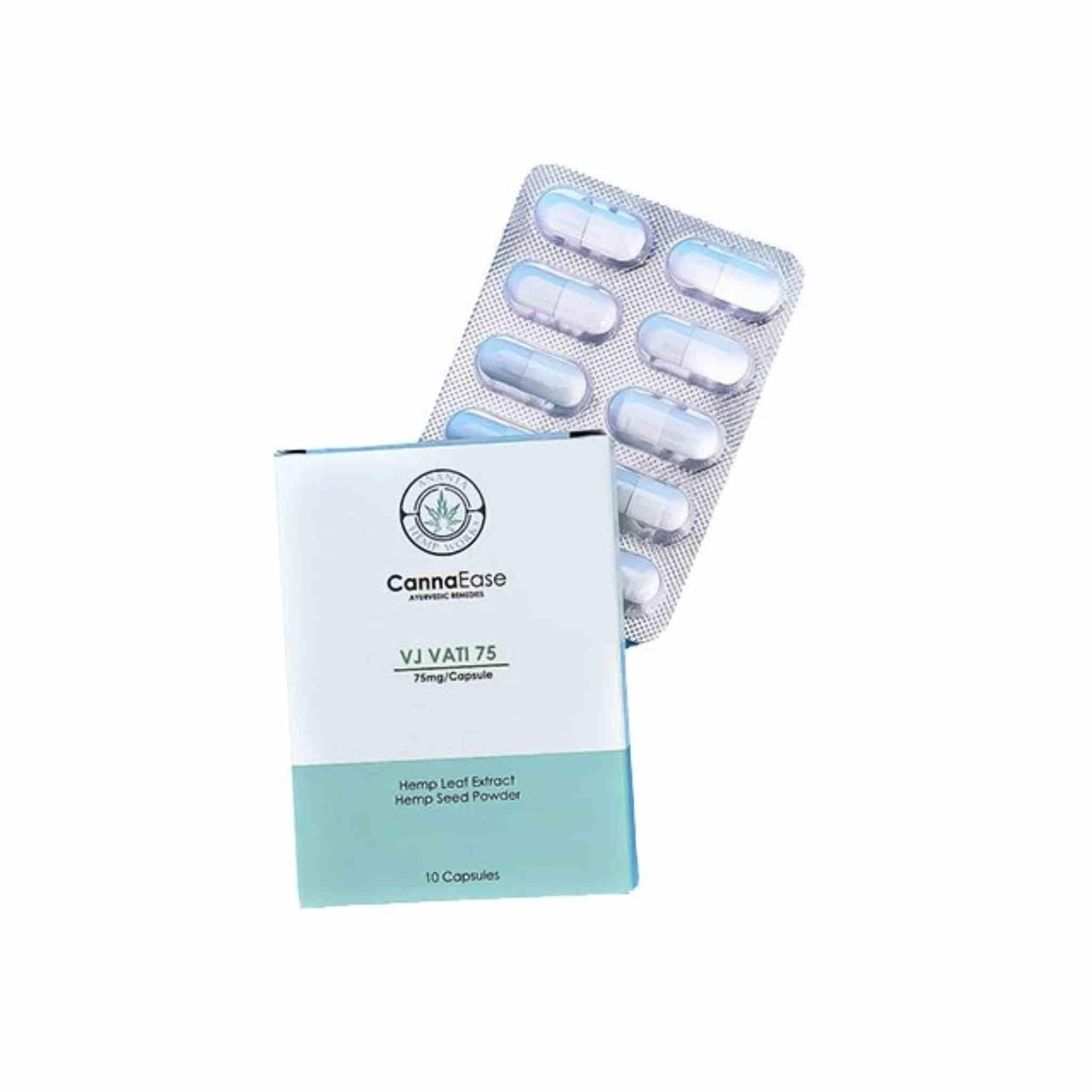 CannaEase VJ Vati 75 (RX)Health CareCannaEase VJ Vati 75 (RX) | Manage Pain, Sleep Issues | CBD Store 
