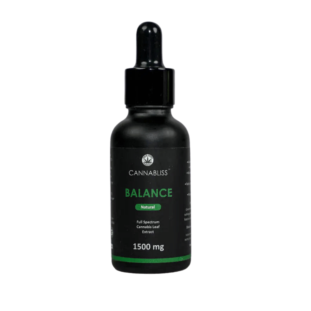 Cannabliss Balance Medical Cannabis Oil – Full-Spectrum (1:3) – 500mg/1500mg.