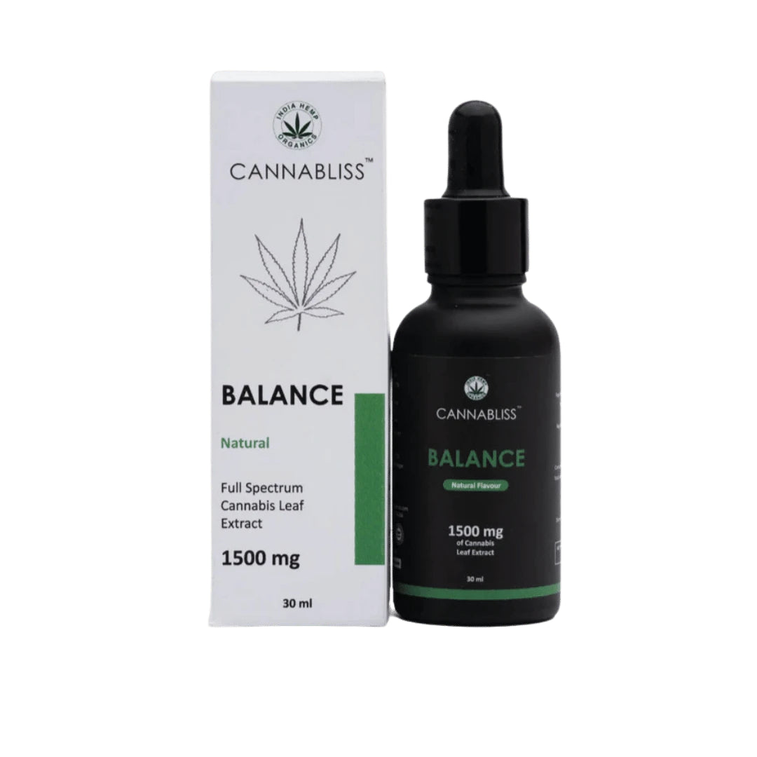 Cbd Oil - Cannabliss Balance CBD Oil – Full-Spectrum (1:3) – 500mg/1500mg 