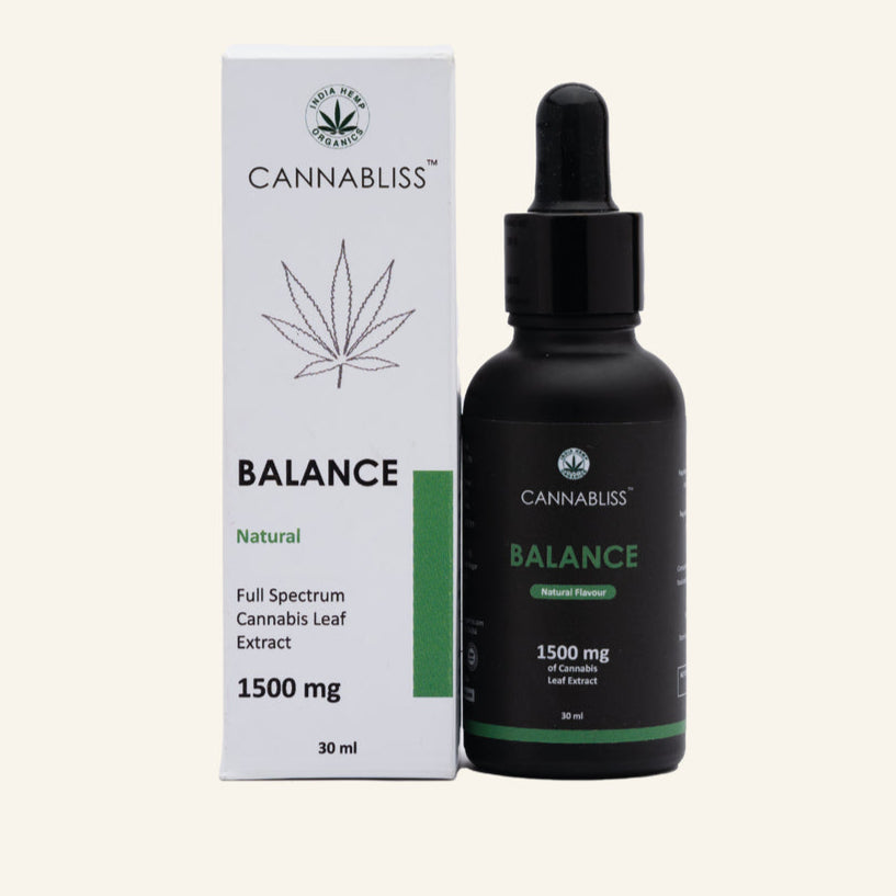 Cannabliss Balance CBD Oil - Full-Spectrum (1:3) - 500mg/1500mgCbd OilCannabliss CBD Oil 500mg - Full-Spectrum Relief Benefits