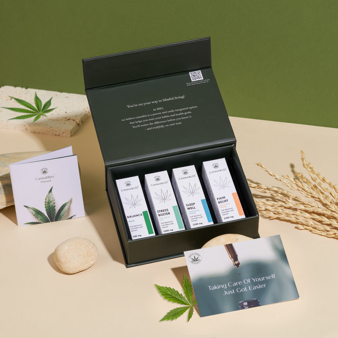 Cannabliss Balance CBD Oil - Full-Spectrum (1:3) - 500mg/1500mgCbd OilCannabliss CBD Oil 500mg - Full-Spectrum Relief Benefits