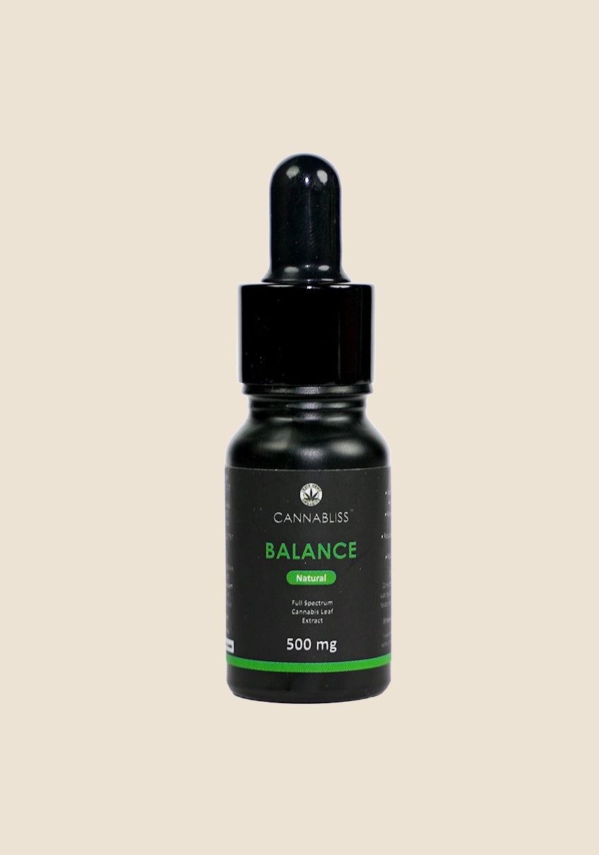 Cannabliss Balance CBD Oil - Full-Spectrum (1:3) - 500mg/1500mgCbd OilCannabliss CBD Oil 500mg - Full-Spectrum Relief Benefits