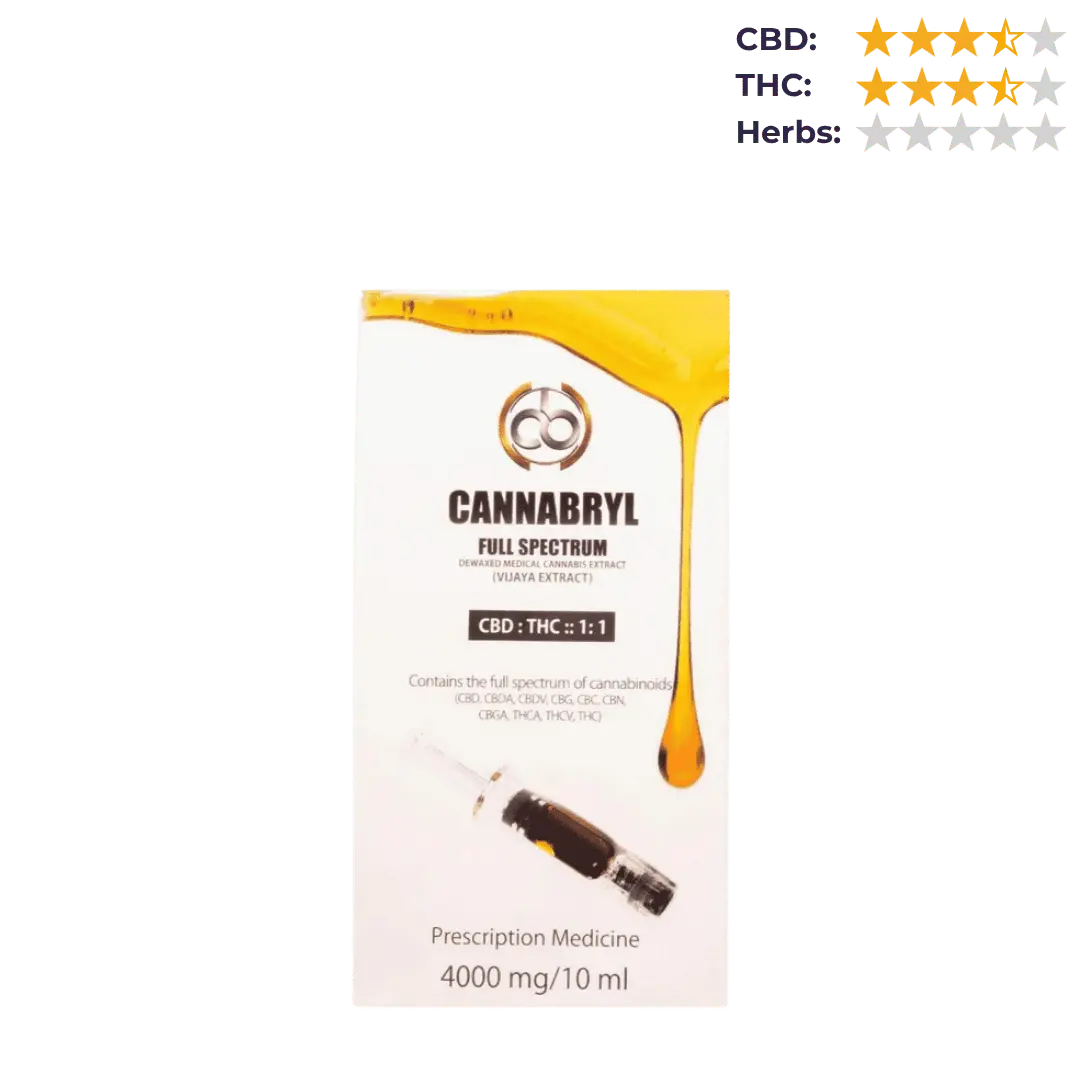 Cannabryl - Medical Cannabis high THC Pure Dewaxed Extract.