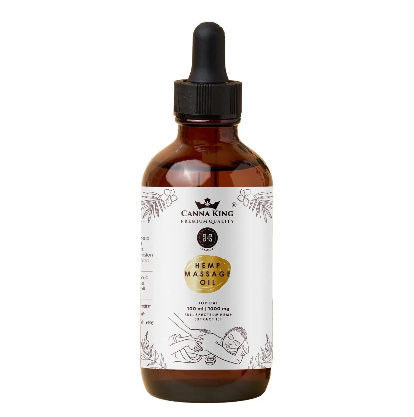 Cannaking Hemp Massage Oil.