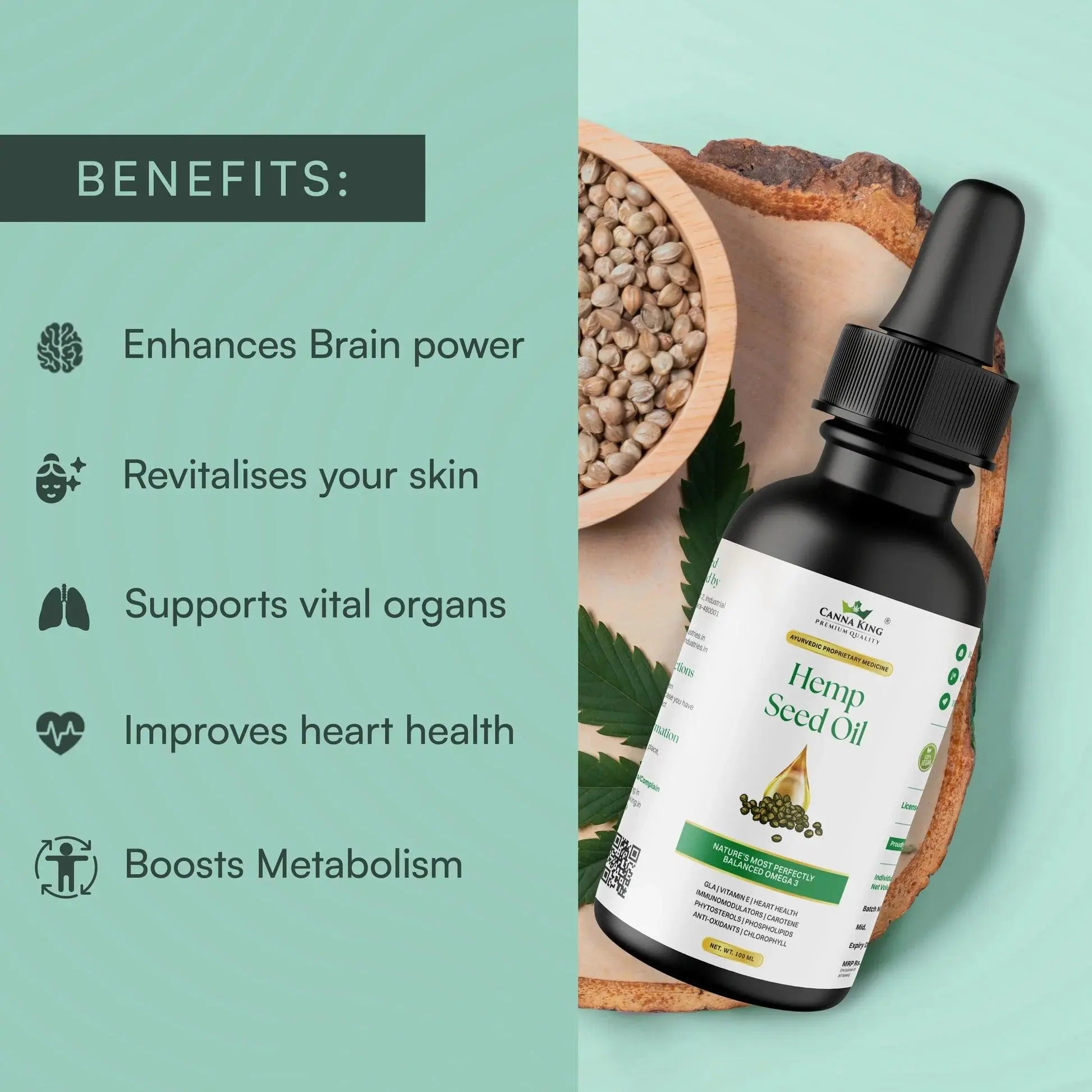 Cannaking- Hemp Seed Oil.
