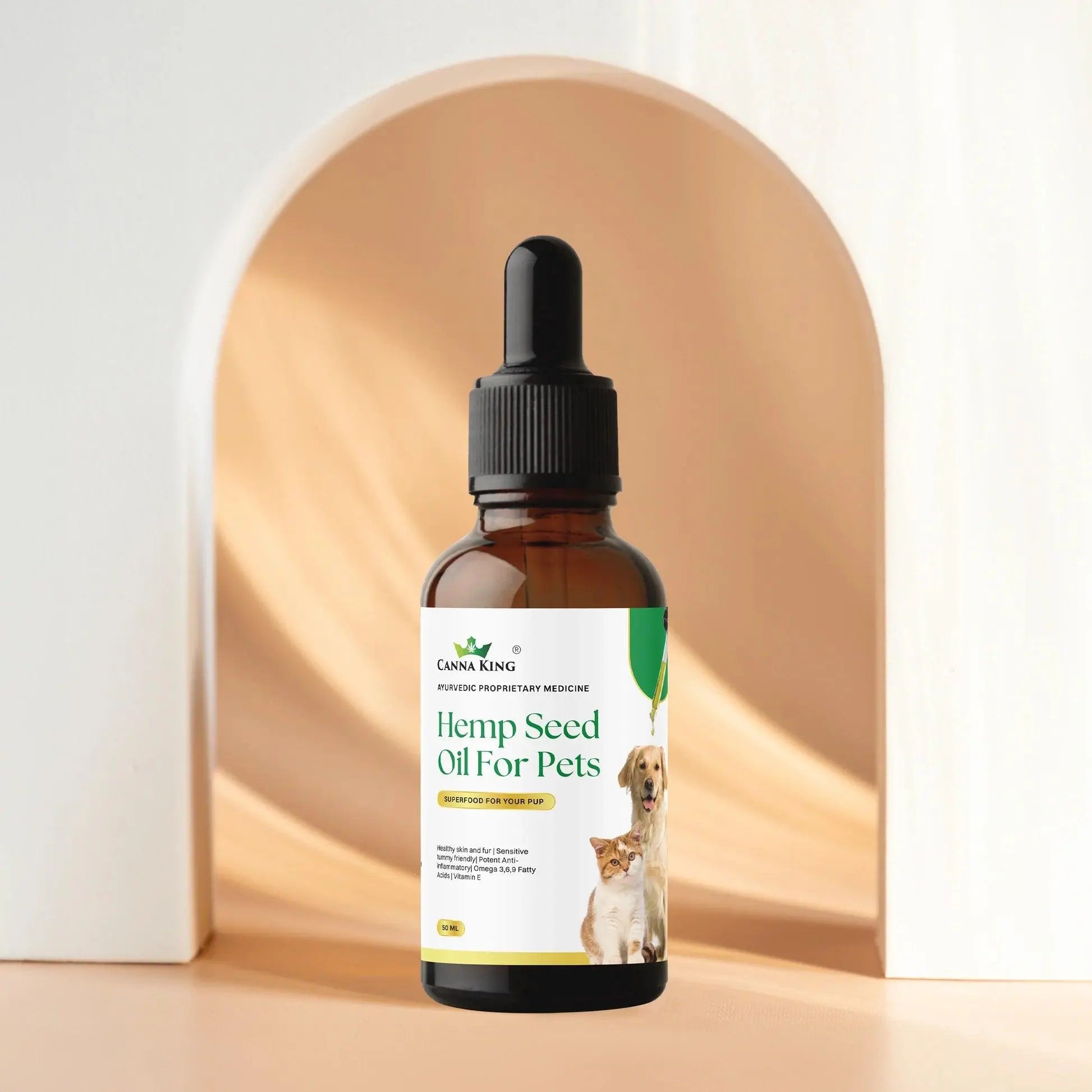 Cannaking- Hemp Seed Oil For Pets- 50 ml.