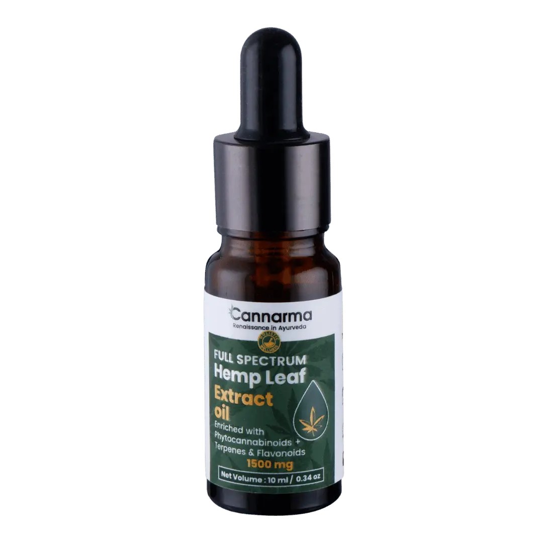 Cannarma Full Spectrum Cannabis Extract Oil CBD + THC.