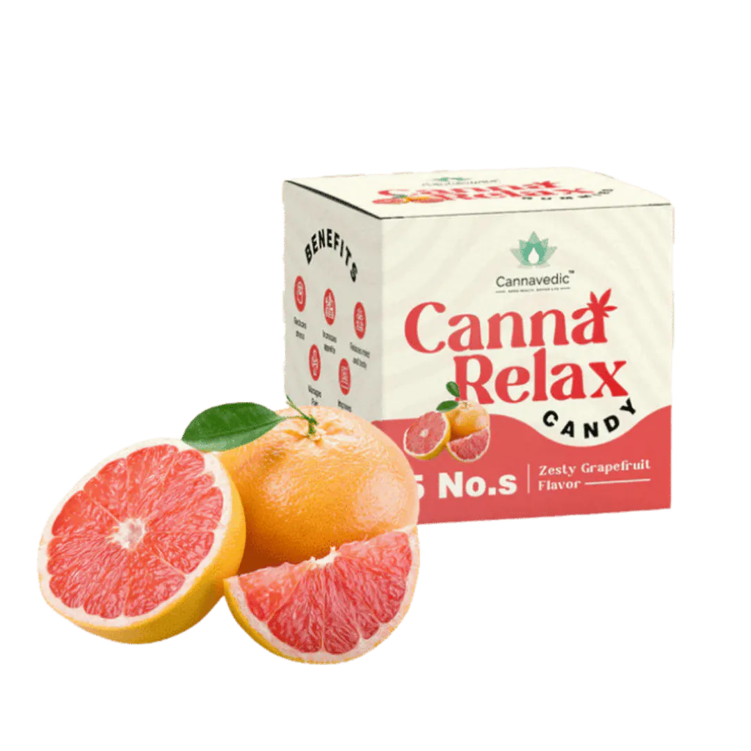 Cannavedic CannaRelax - Ayurvedic Vijaya Candy (2:1 THC:CBD) - 60mg/ Candy.