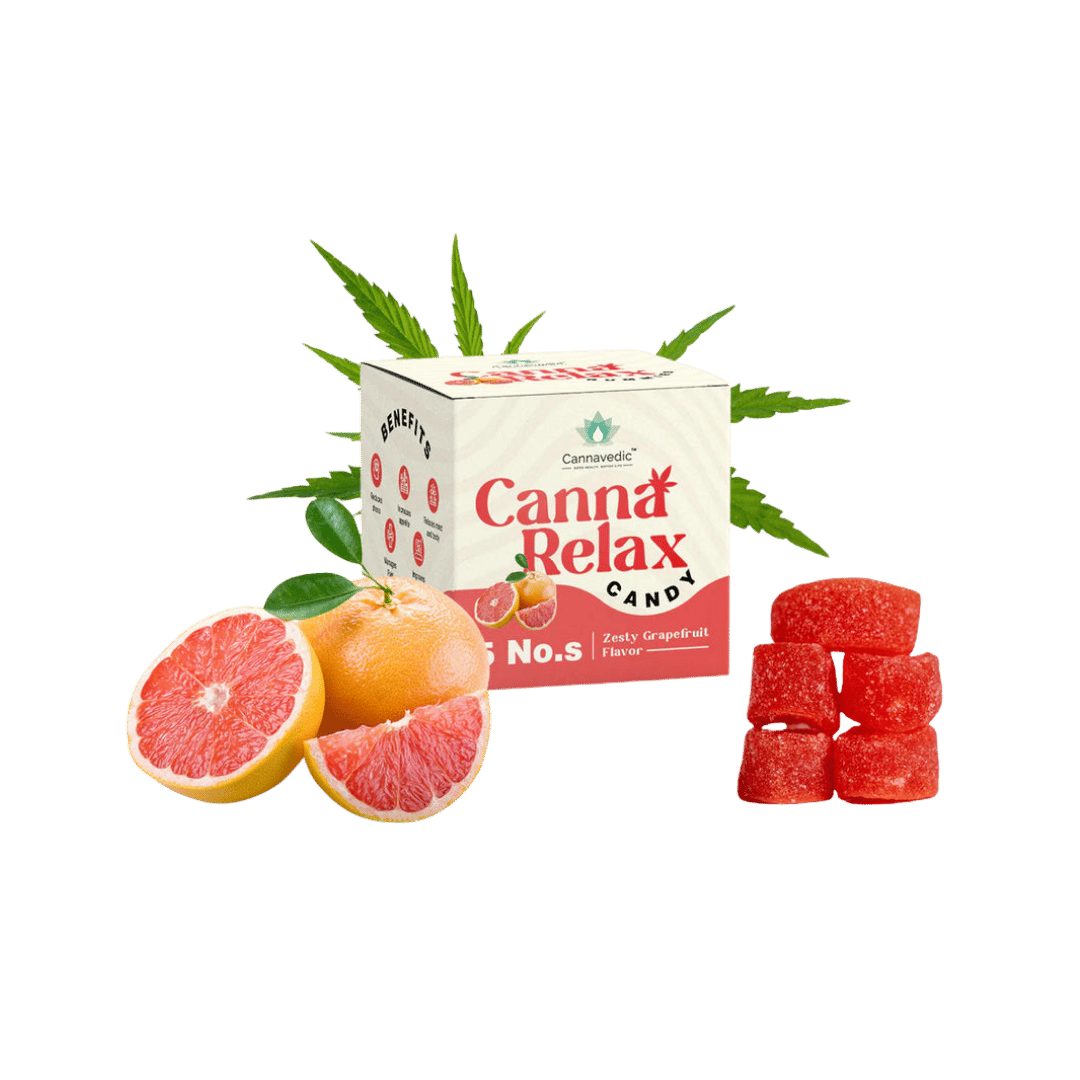 Cannavedic CannaRelax - Ayurvedic Vijaya Candy (2:1 THC:CBD) - 60mg/ Candy.