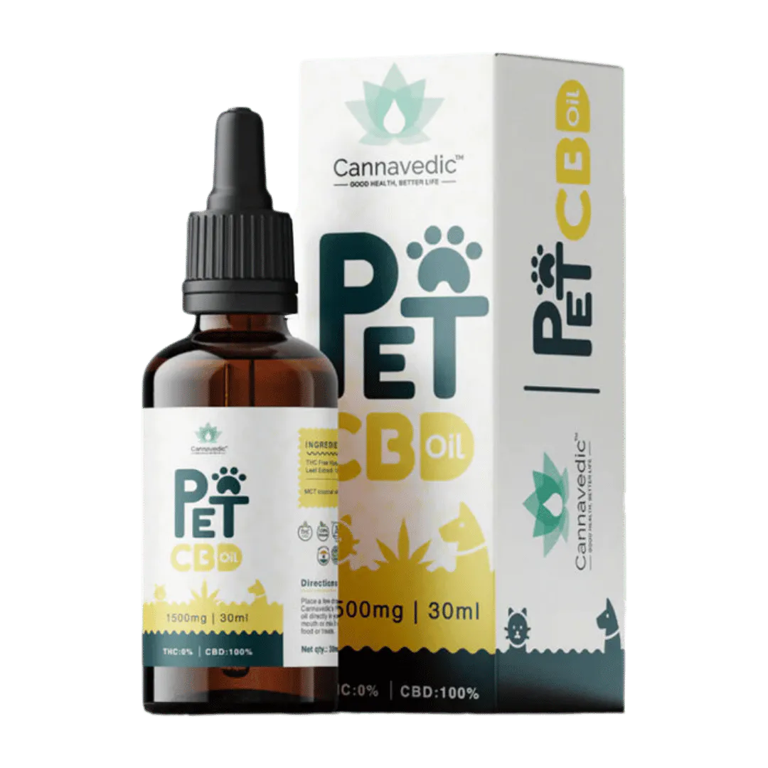 Cannavedic Pet CBD oil – 1500mg | 30ml - 50mg/ml.