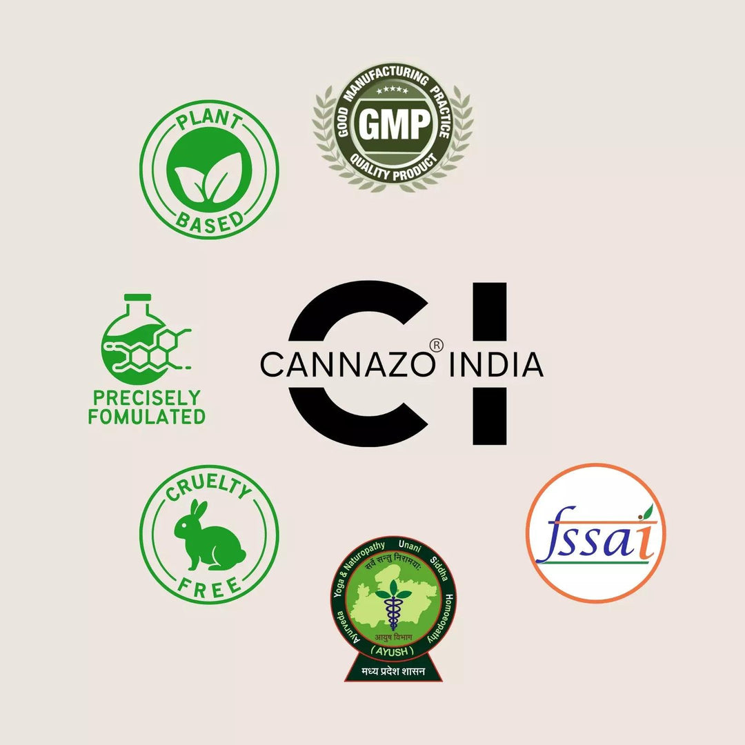 Quality standards of Cannazo India Uplift Gummies 500mg including lab testing, purity, and safety certifications