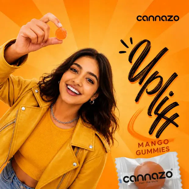 Cannazo Uplift Gummies (Vatis) with Naturally Derived CBD & THC for Mood, Focus, Sleep & Recovery