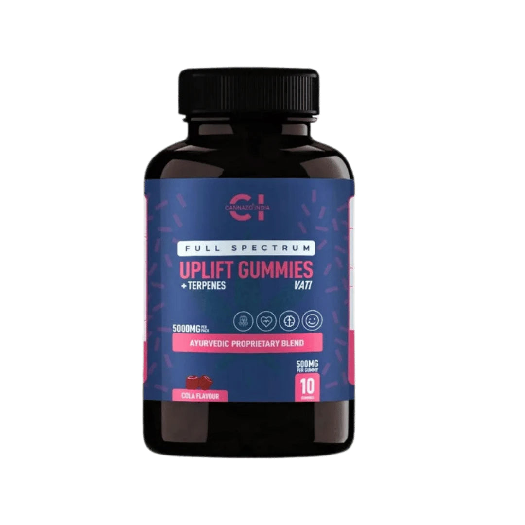 CBD Gummies - Cannazo- Uplift Gummies (Full Spectrum + Terpenes – 500mg)