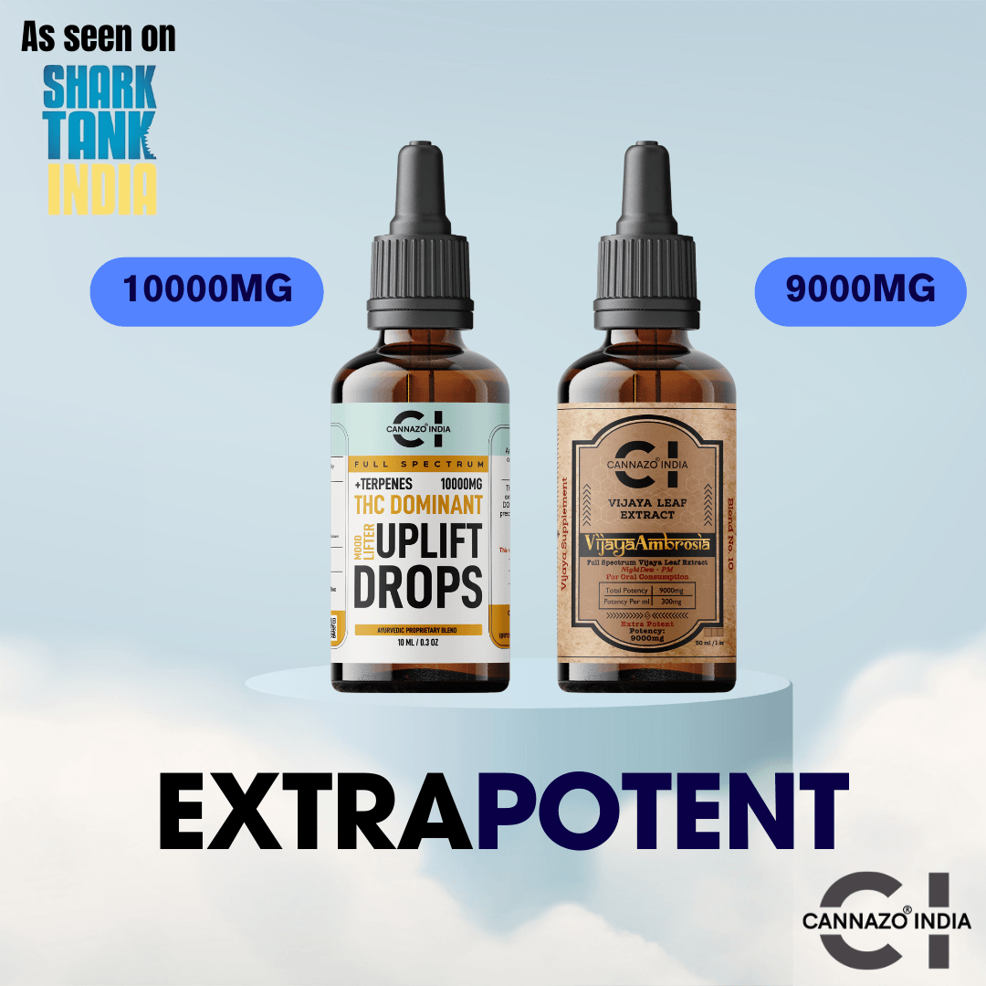 Cannazo- Xtra Potent THC, Full Spectrum Vijaya Leaf Extracts.
