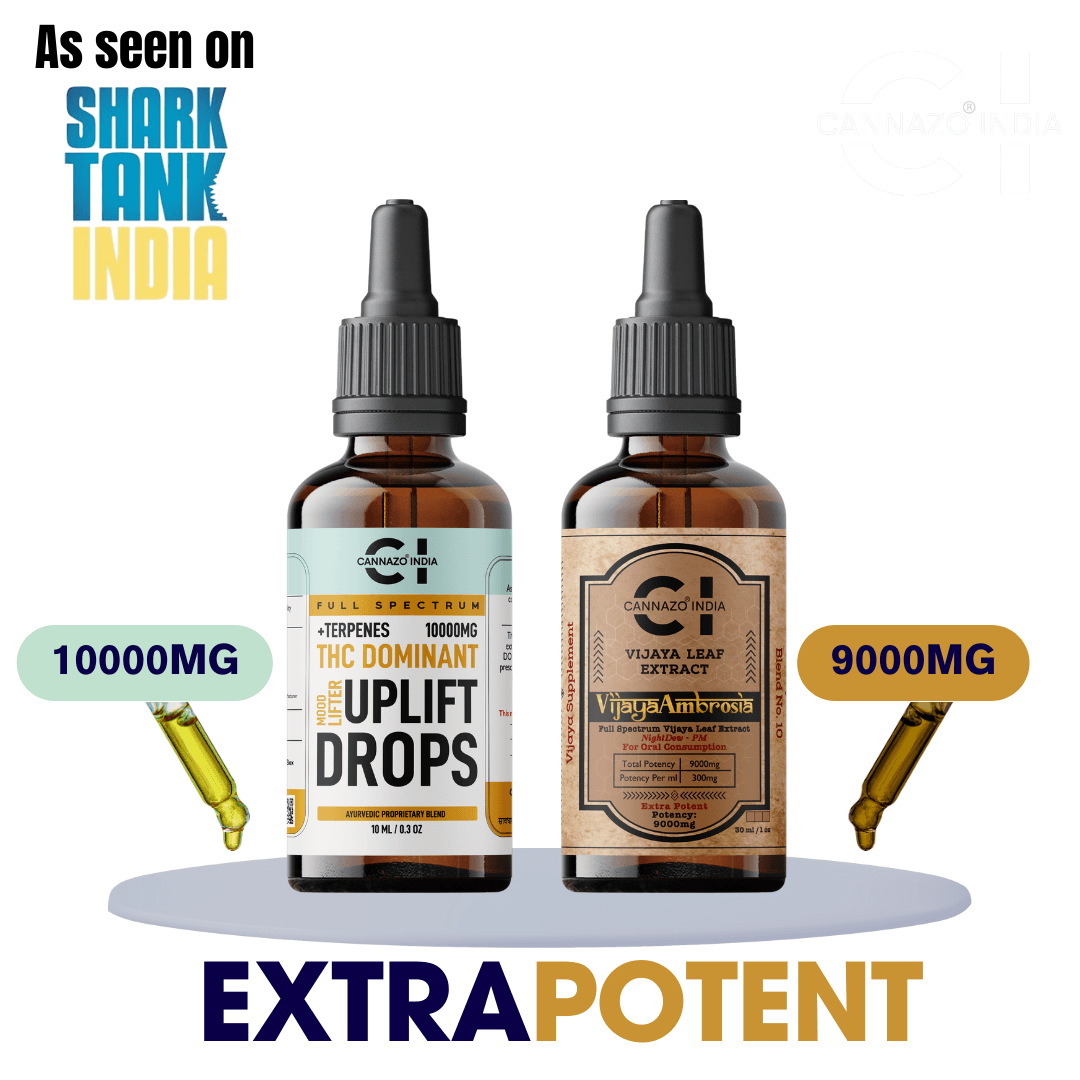 Cannazo- Xtra Potent THC, Full Spectrum Vijaya Leaf Extracts.