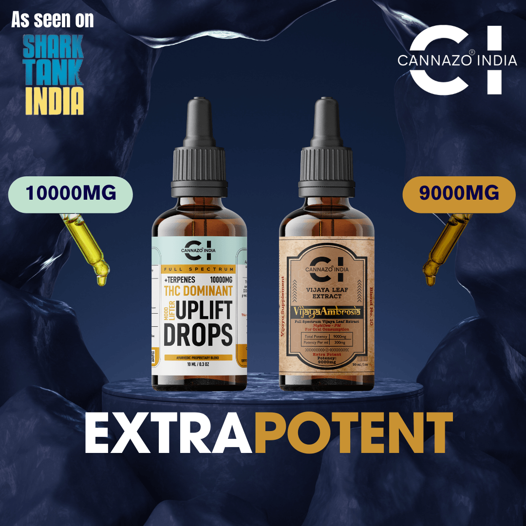 Cannazo- Xtra Potent THC, Full Spectrum Vijaya Leaf Extracts.