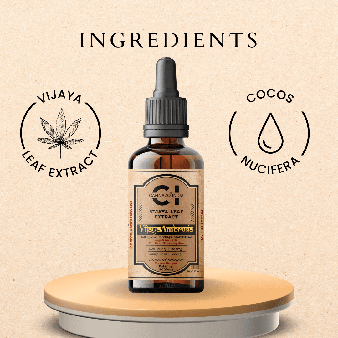 Cannazo - Vijaya Ambrosia THC Rich oil (1:4) 9000mgTHC Rich CBD OilTHC Rich Oil (1:4) Vijaya Ambrosia - 9000mg