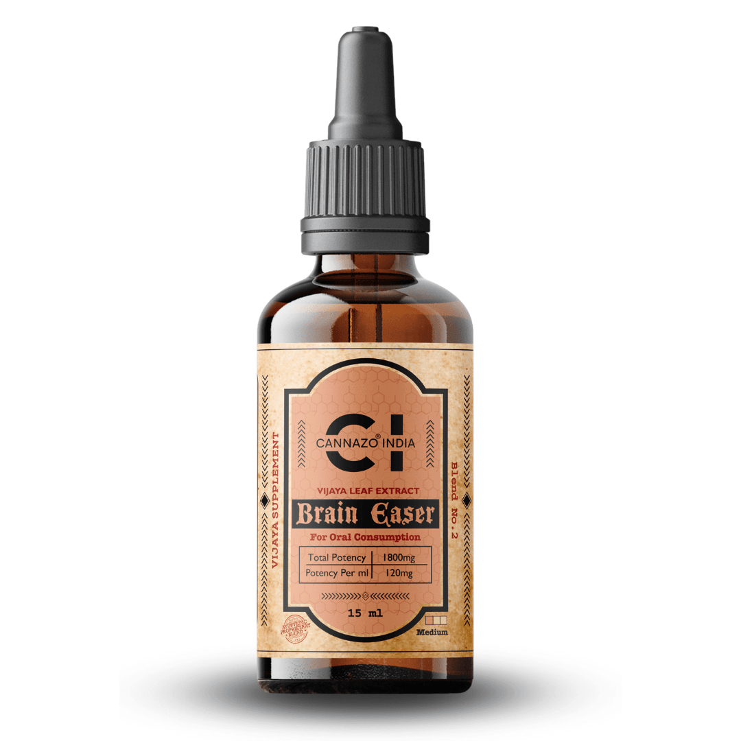 Cannazo Brain Easer Sleep- Medical Cannabis Tincture w Valerian & Brahmi