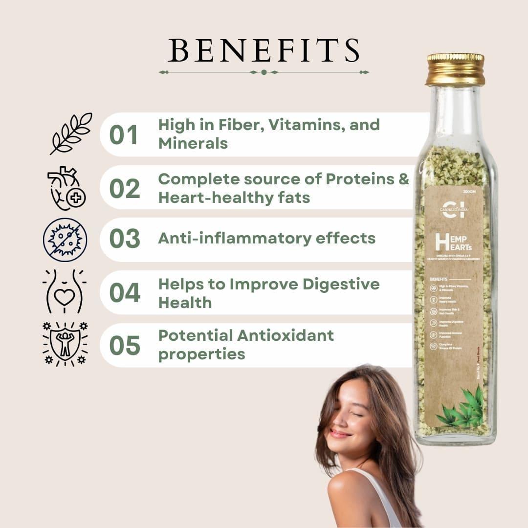 Cannazo Hemp Hearts.