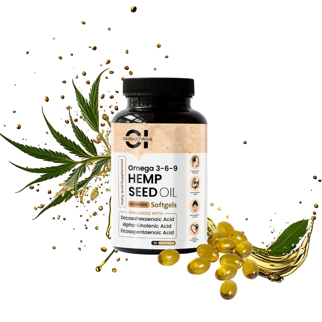 Cannazo - Hemp Seed Oil Softgels