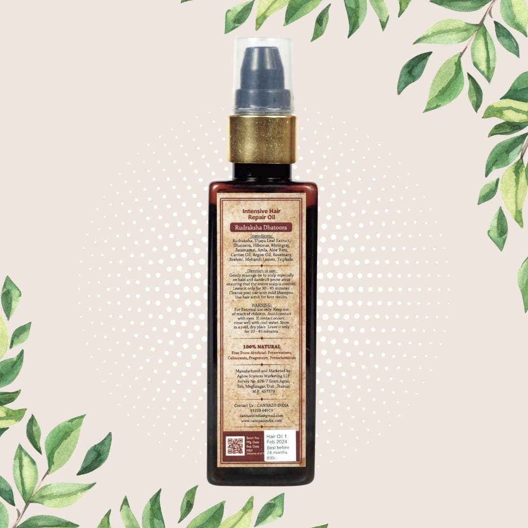 Cannazo- Intensive Repair Hair Oil