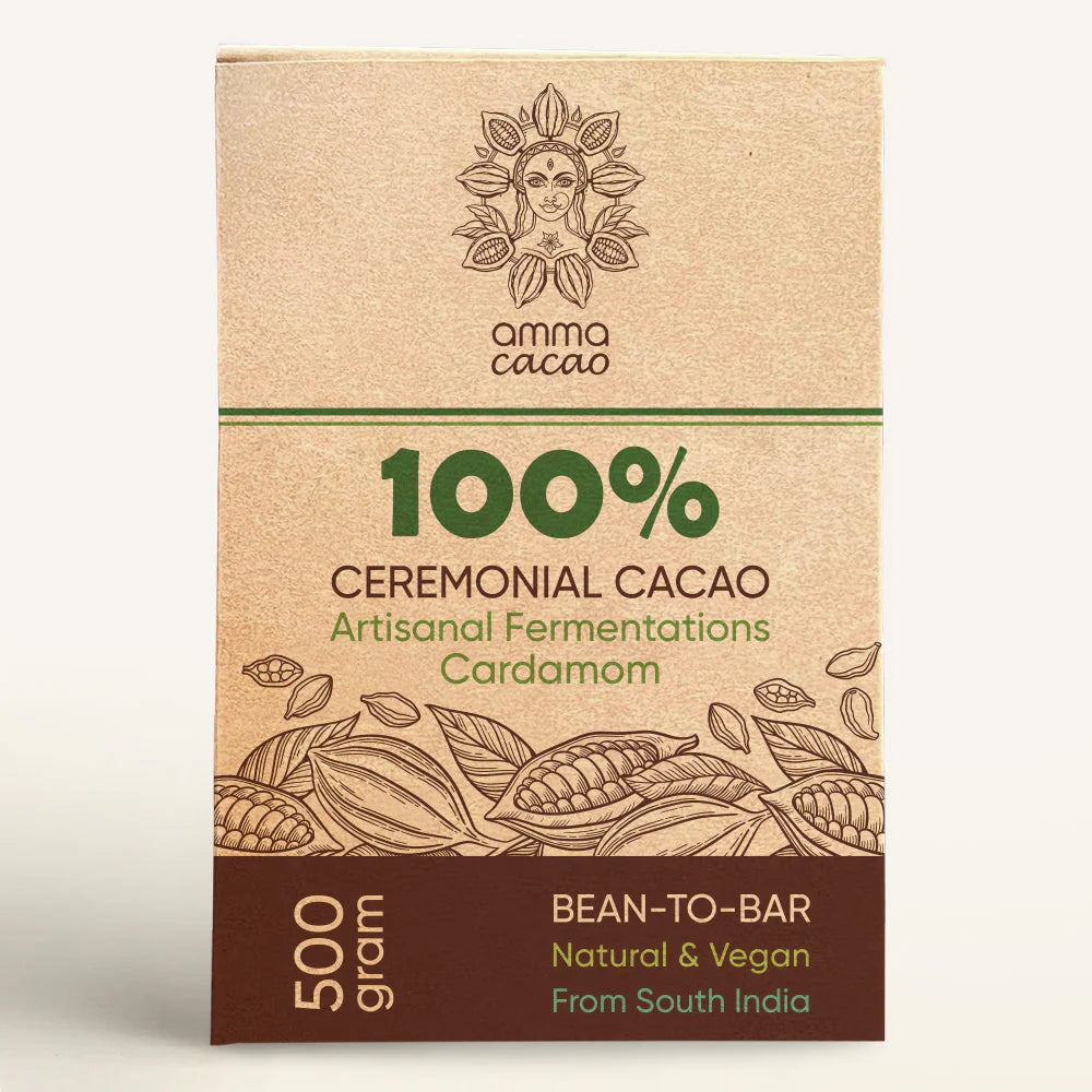 Amma Cacao- Artisanal Fermenations - Cardamom 500g.