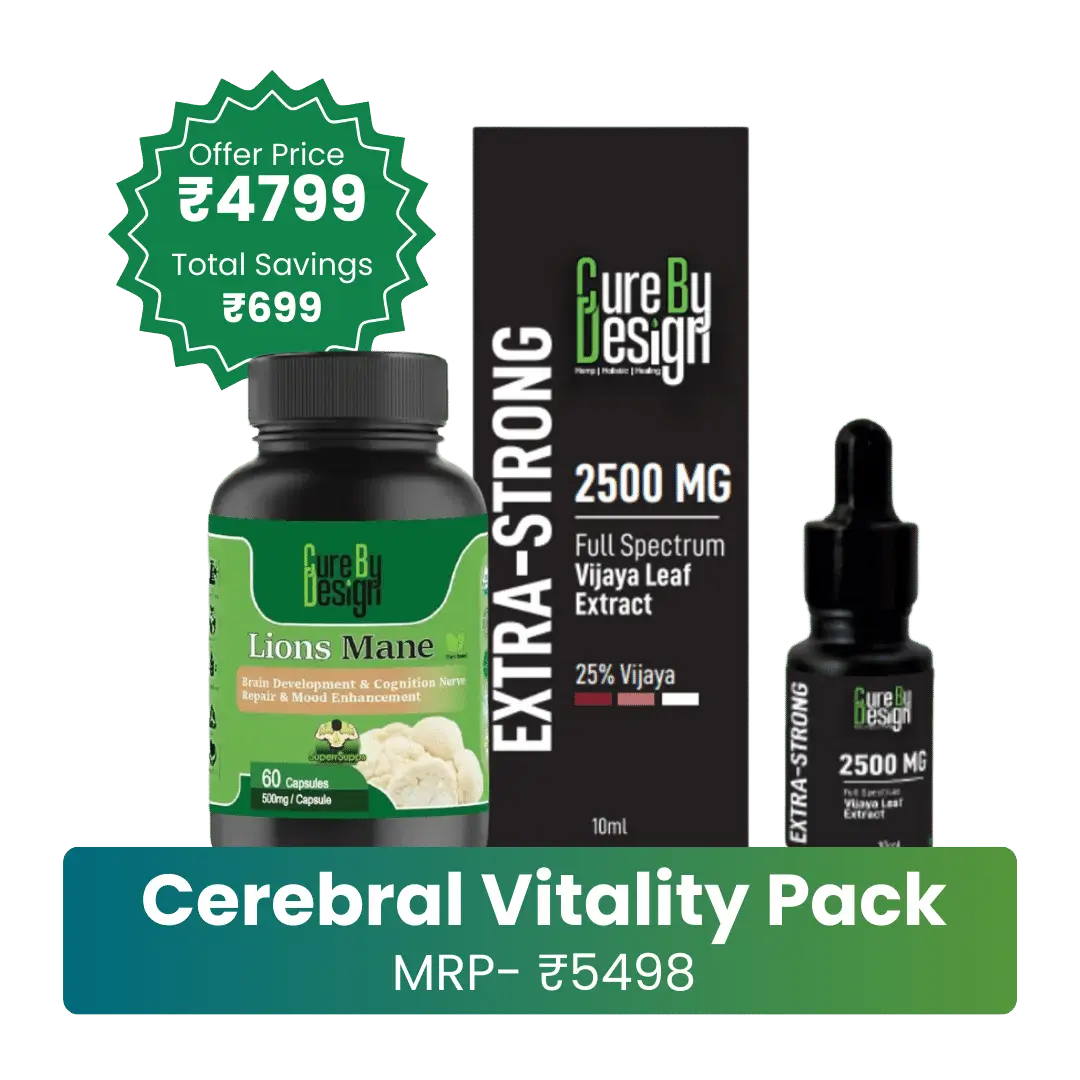 Cure By Design- Cerebral Vitality Pack