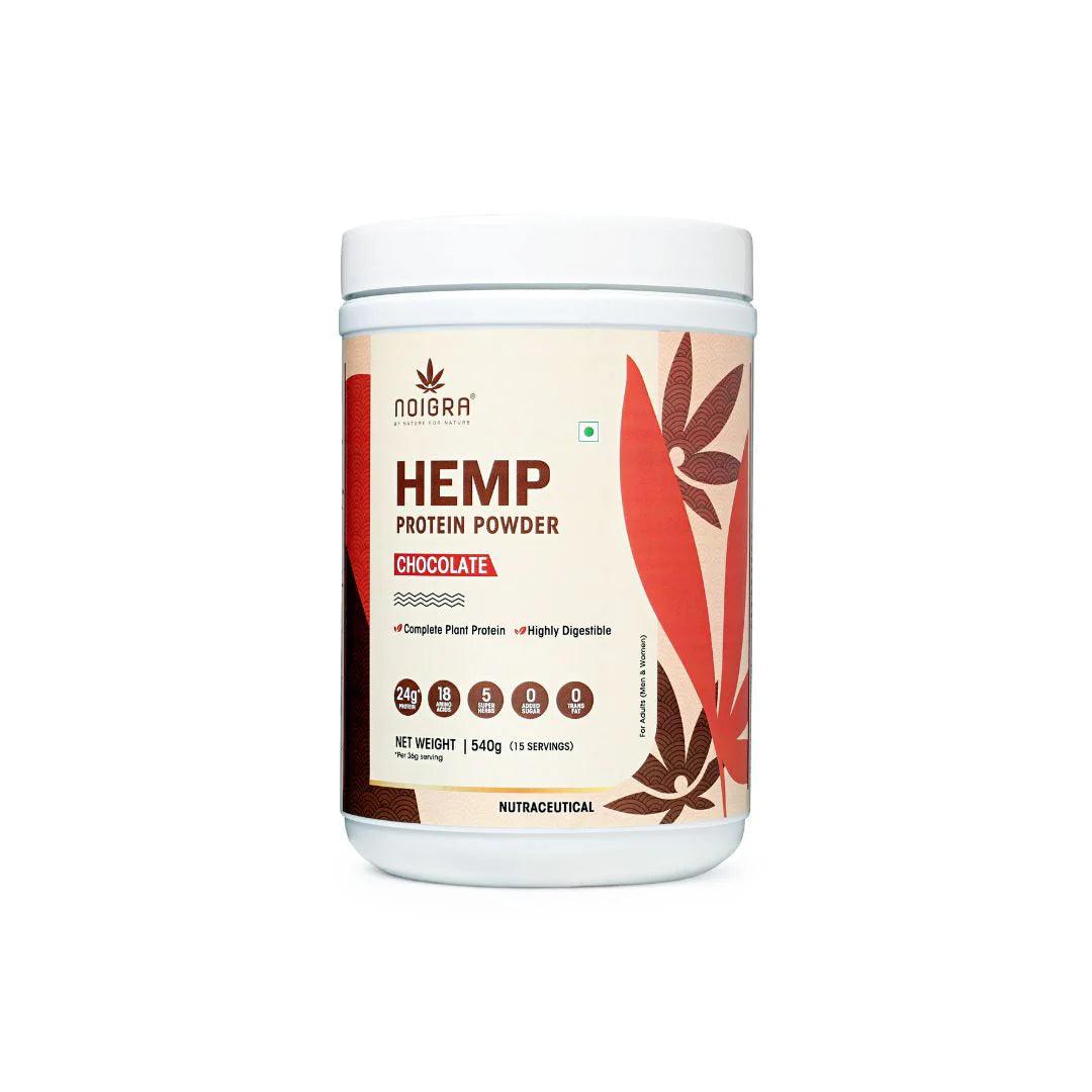 Noigra- Hemp Protein Powder - Chocolate Flavour.