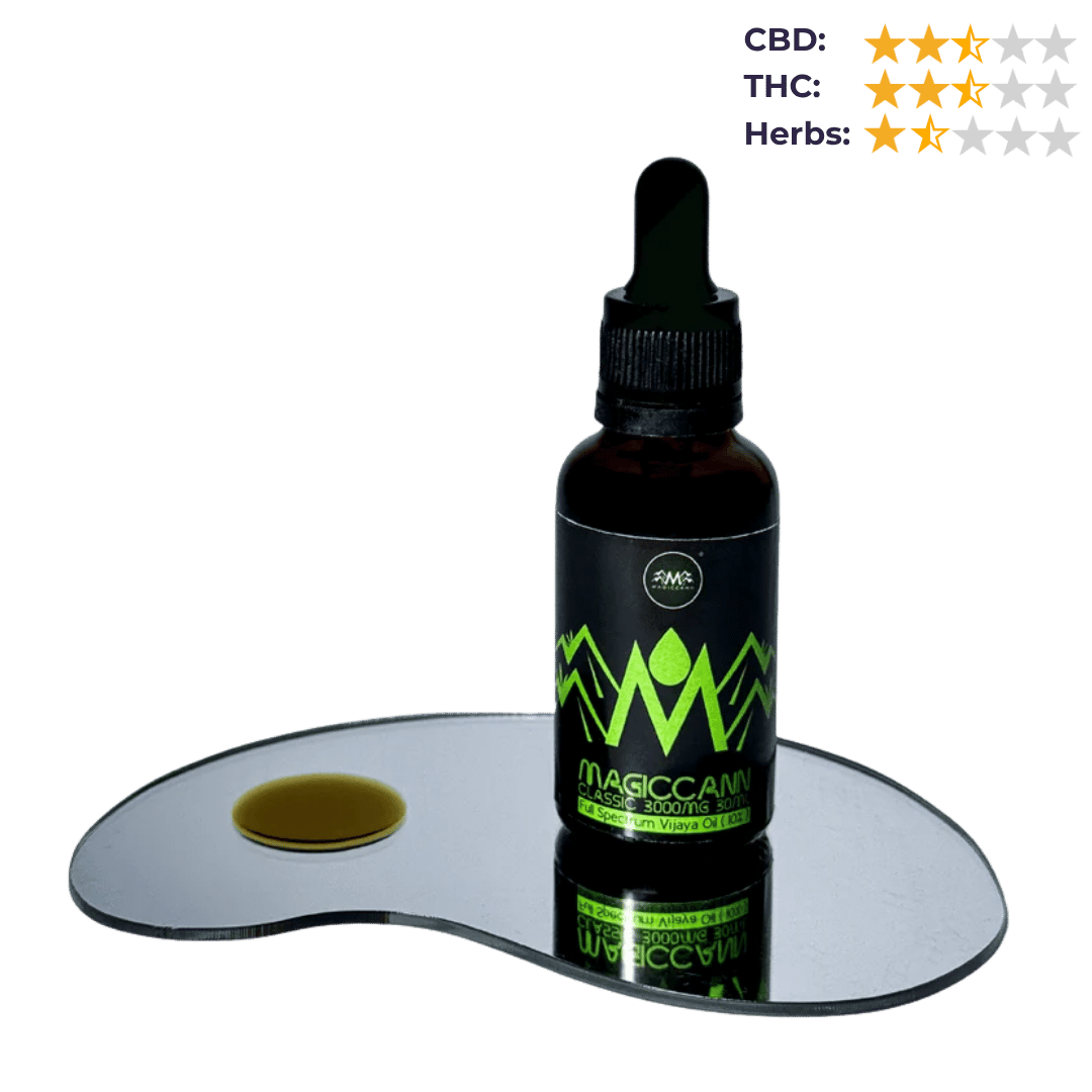MagicCann Full Spectrum Vijaya Leaf Extract Oil - 3000MG in 30ml (Clove Flavor)