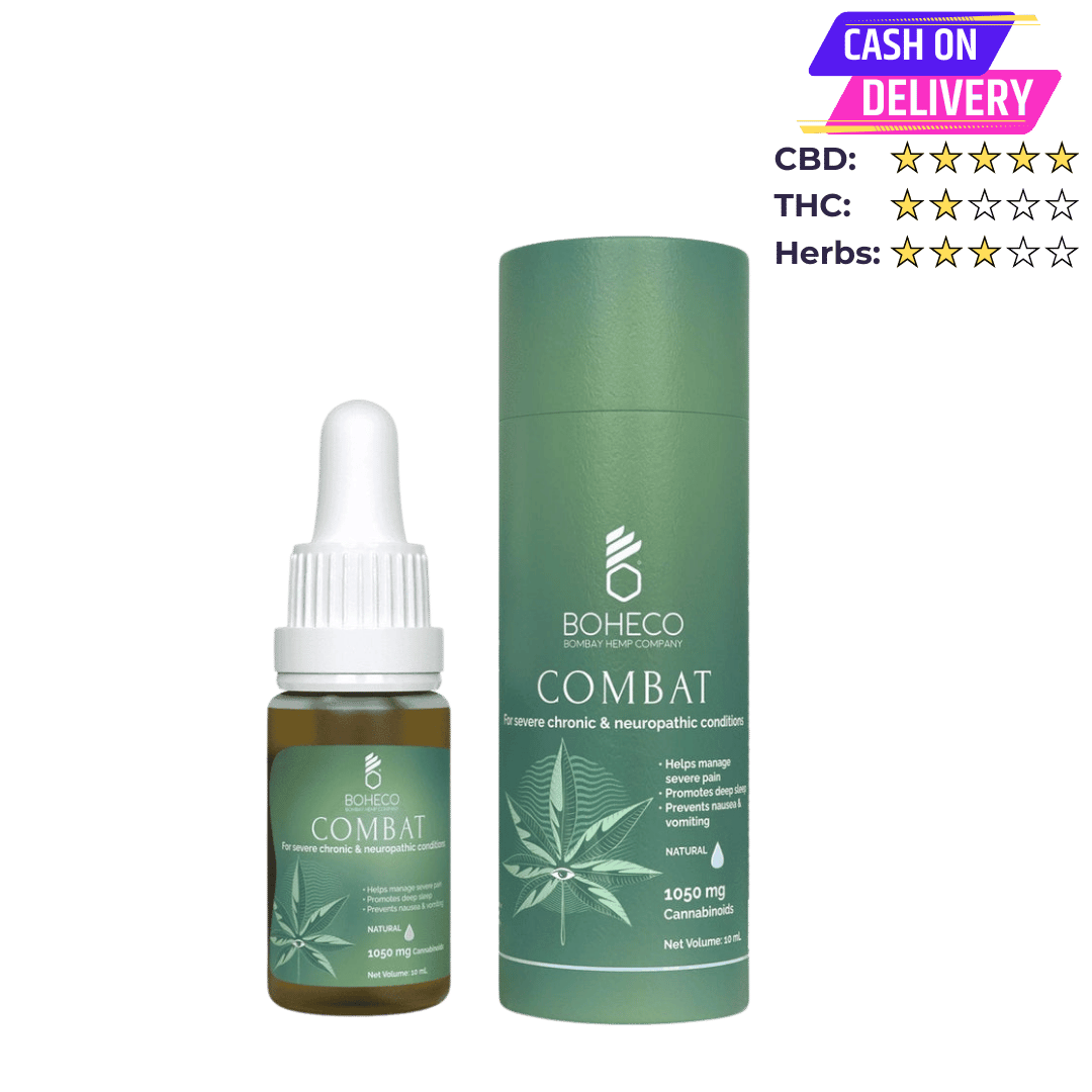 Boheco Combat (THC 60mg/ml : CBD 30mg/ml) - For Severe Chronic and Neuropathic Pain