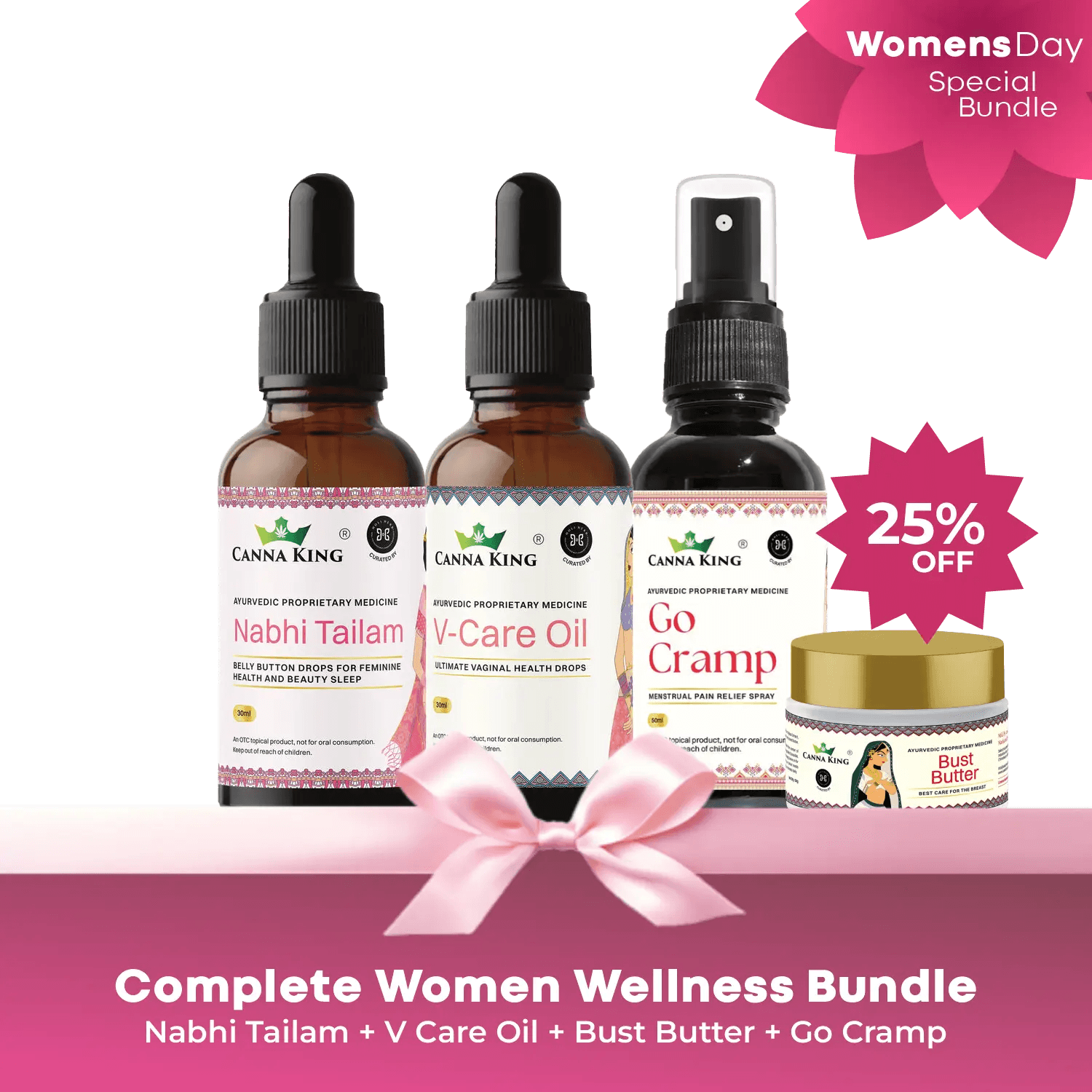 CannaKing- Complete Women Canna Wellness Bundle.