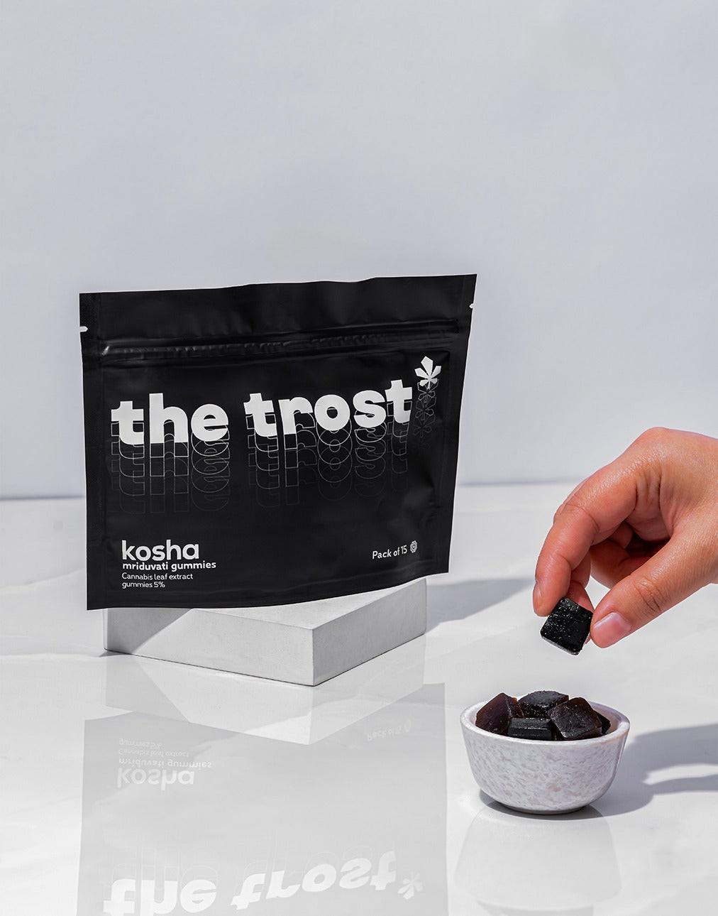 The Trost - Kosha (Cola Flavor)- Cannabis Gummies (Mriduvati)- 5% Cannabis Extract.