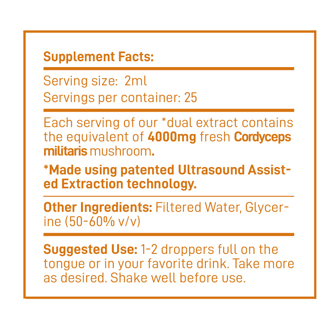 Nuvedo - Cordyceps Mushroom Liquid Extract