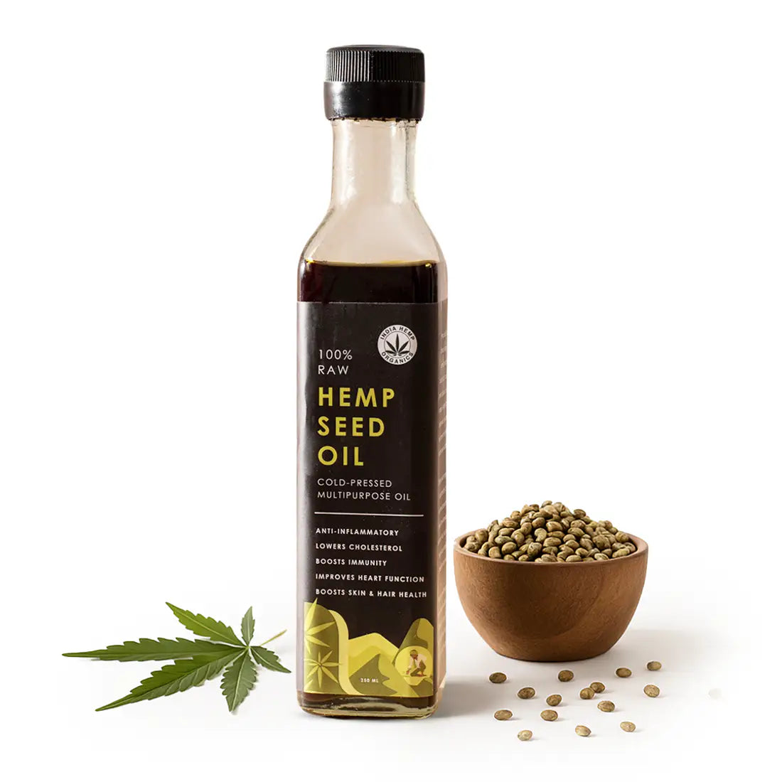 India Hemp Organic - Hemp Seed Oil.